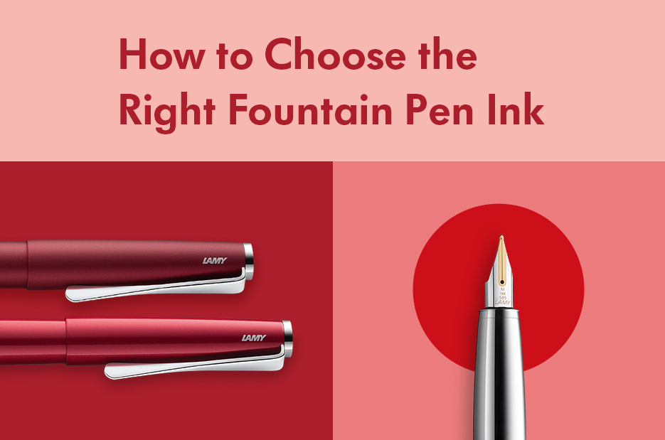 How To Choose The Right Fountain Pen Ink?