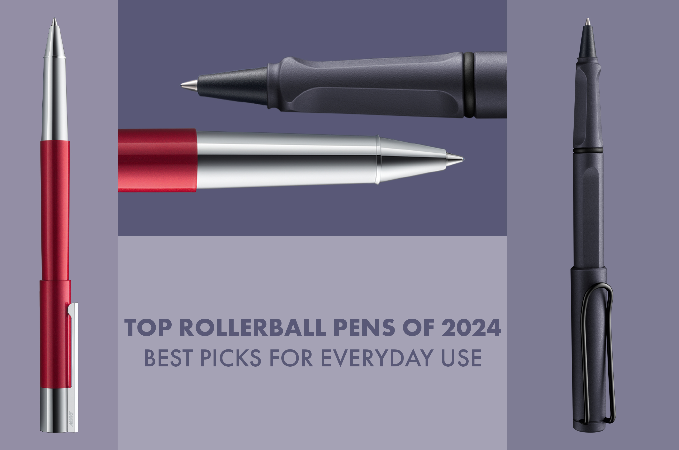 Top 5 Rollerball Pens In 2024: The Best Options For Everyday Use
