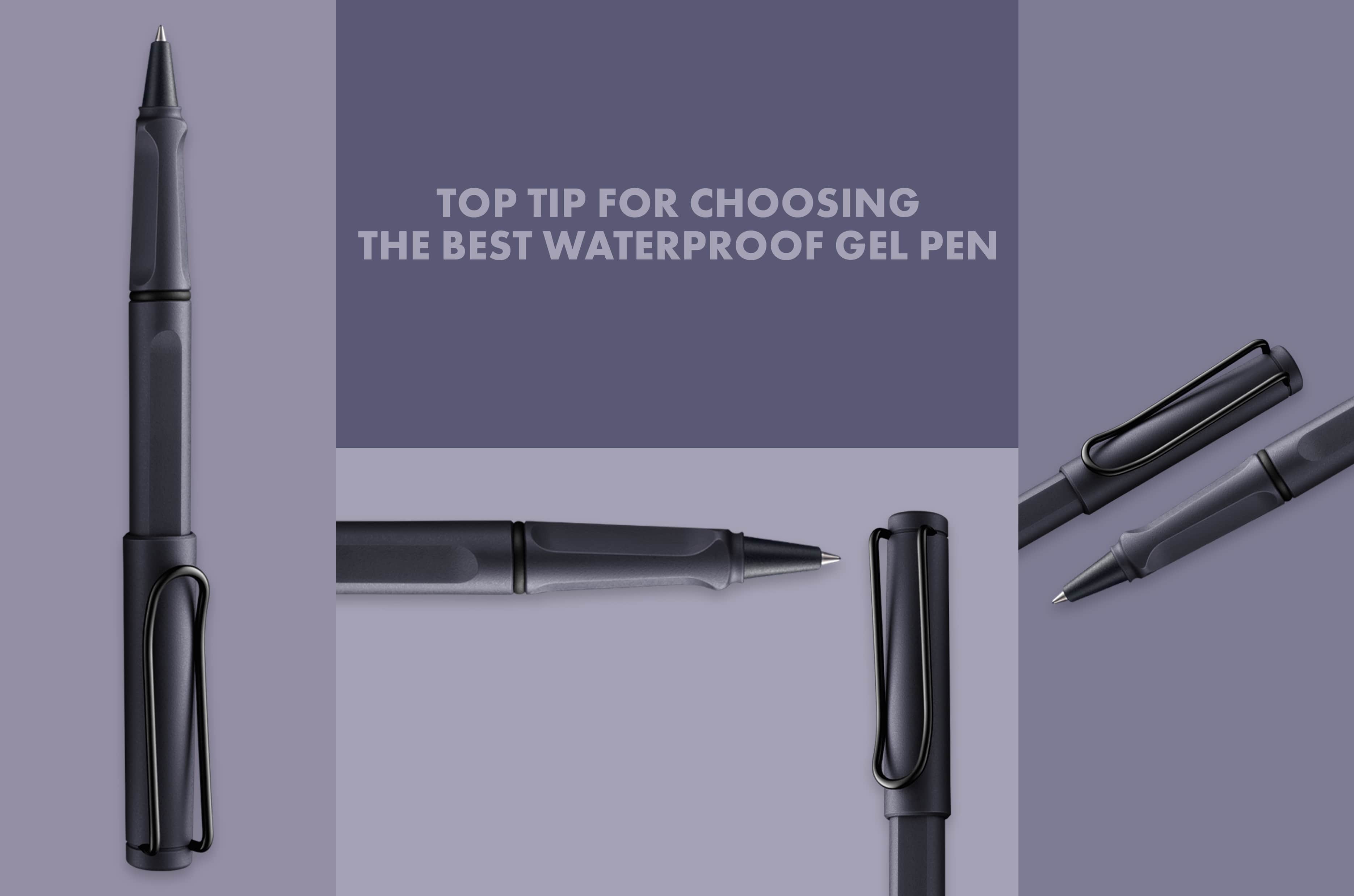 How to Choose the Best Waterproof Gel Pen: A Complete Guide